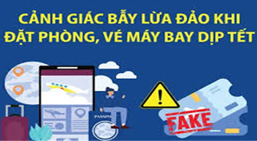 Cẩn thận “mất Tết” vì bẫy lừa đặt vé máy bay, phòng khách sạn