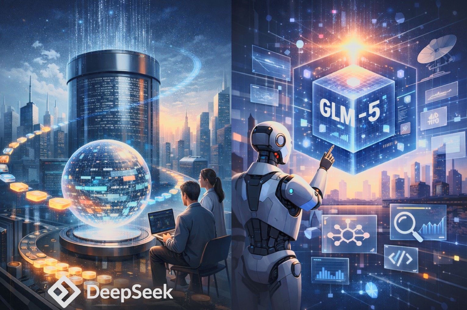 DeepSeek tăng cửa sổ ngữ cảnh gấp 10 lần, Zhipu AI tung GLM-5 làm nóng cuộc đua AI 