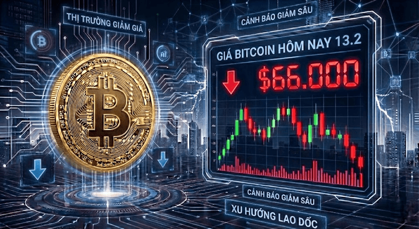 Giá Bitcoin hôm nay 13.2: Rơi vào 'vùng đầu hàng', đáy 40.000 USD đang chờ phía trước? 