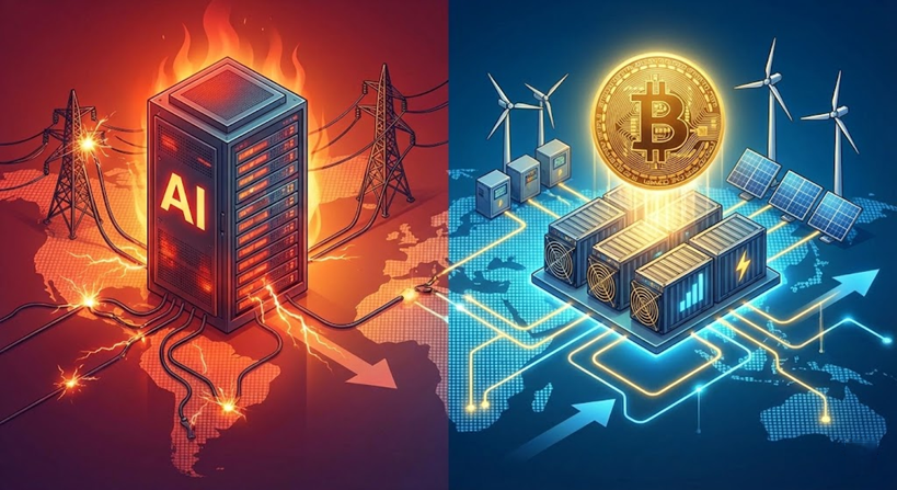 Bitcoin bị ‘vơ đũa cả nắm’ với AI: Sự thật về cơn khát năng lượng của kỷ nguyên số 