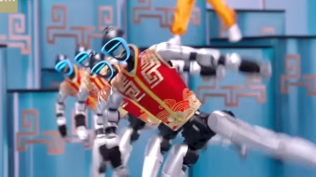 Các robot có khả năng giữ thăng bằng rất tốt