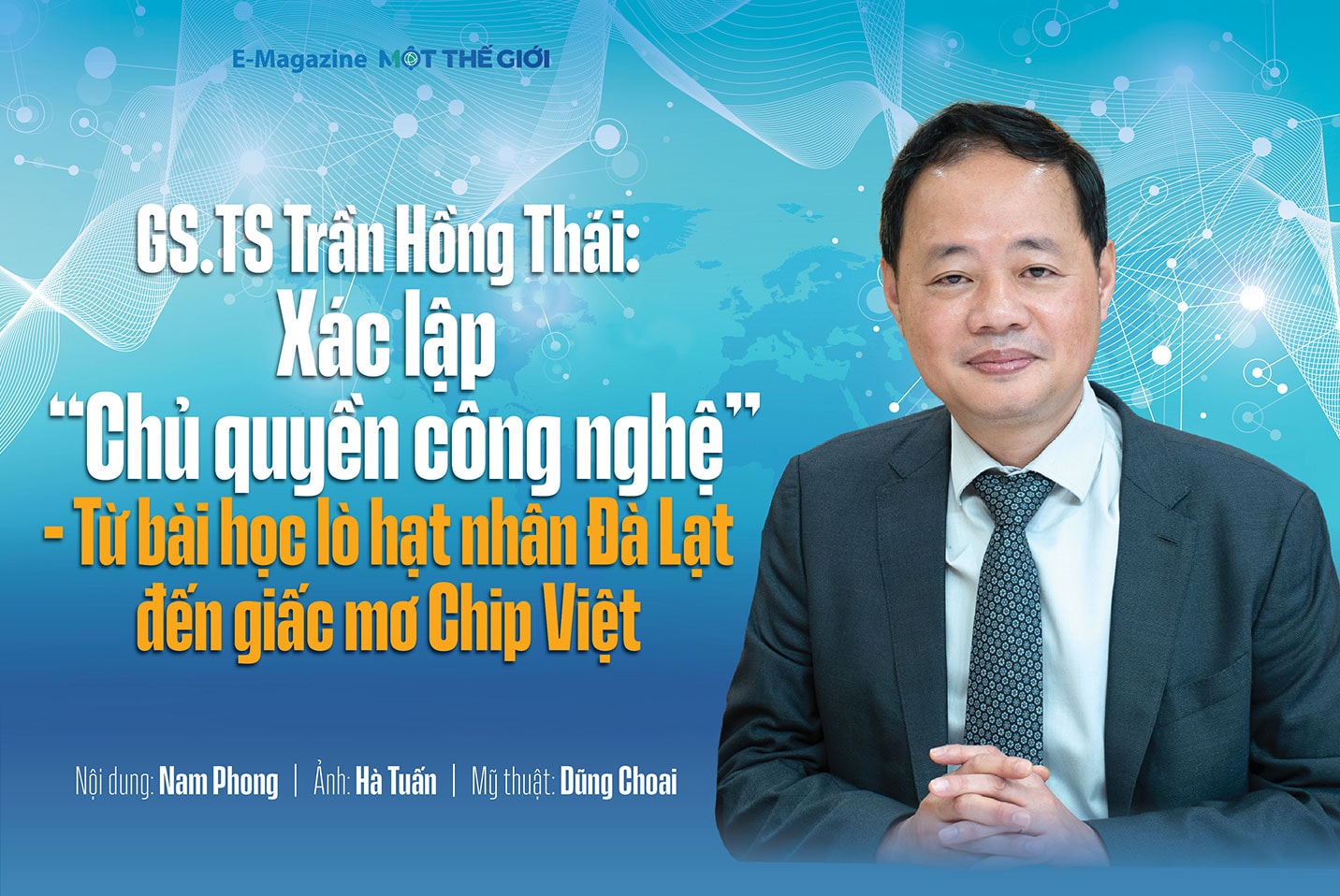 GS.TS Trần Hồng Thái: Xác lập 