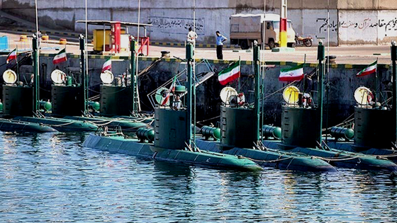 Iran triển khai hơn 20 tàu ngầm Ghadir để ‘săn’ hàng không mẫu hạm Mỹ ở Vịnh Ba Tư? 