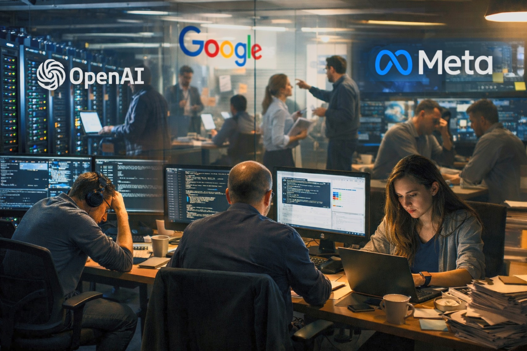 Bên trong OpenAI, Google và Meta Áp lực khổng lồ phía sau lương thưởng triệu USD