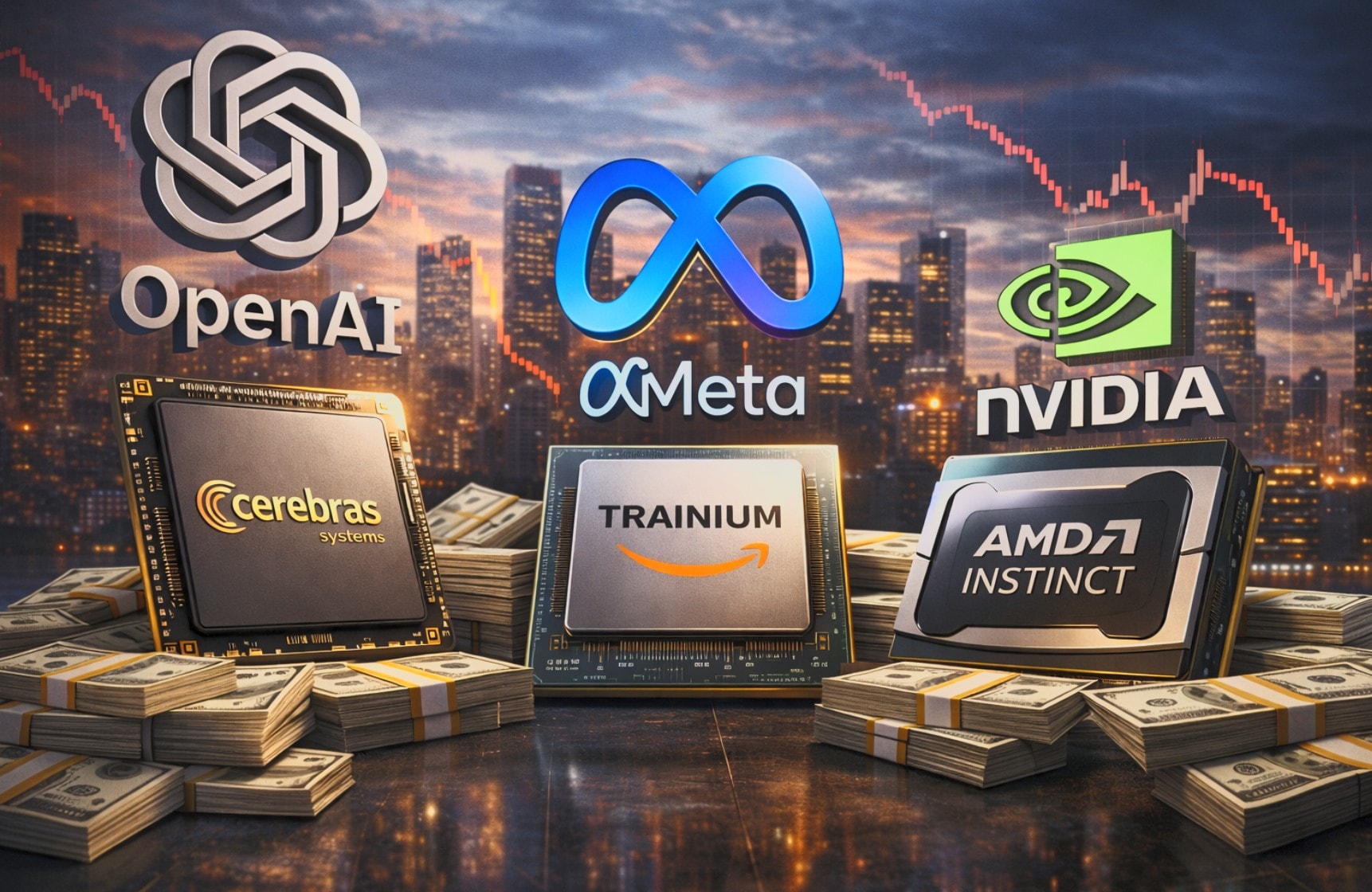 OpenAI và Meta tìm chip AI thay thế, Nvidia gặp khó dù kết quả kinh doanh bùng nổ 