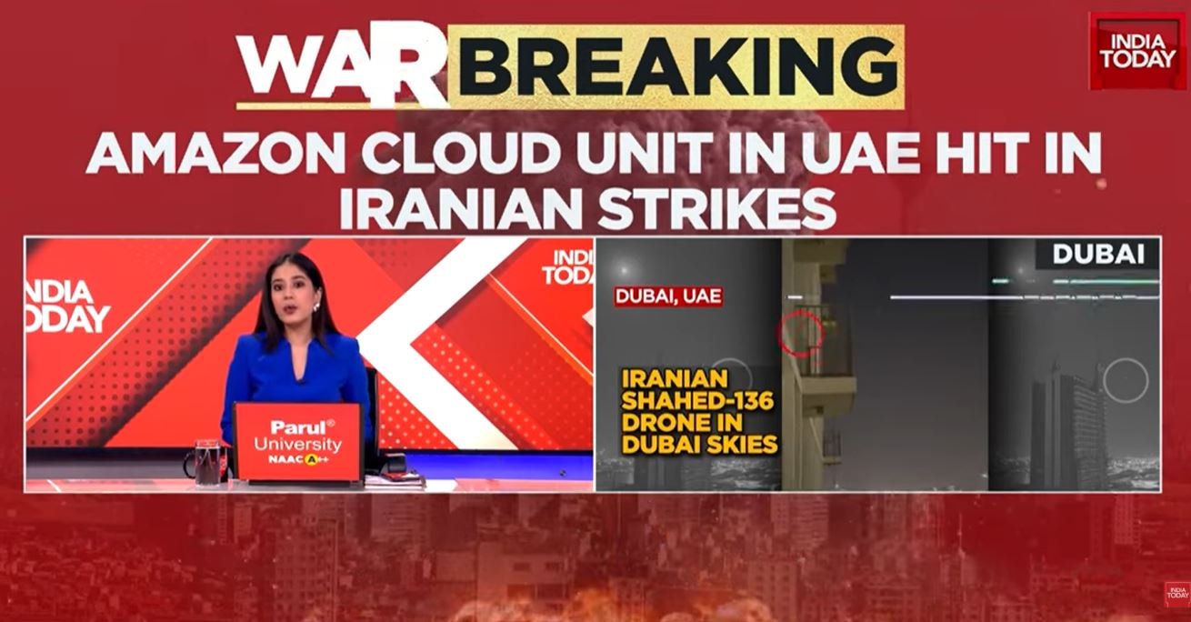 Trung tâm dữ liệu của công ty Mỹ bốc cháy sau đợt Iran tấn công 