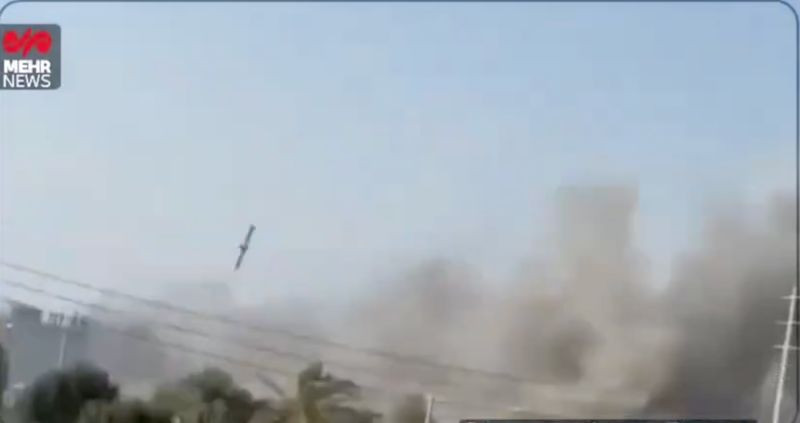 Missile that hit the IRGC base adjacent to the school in Minab