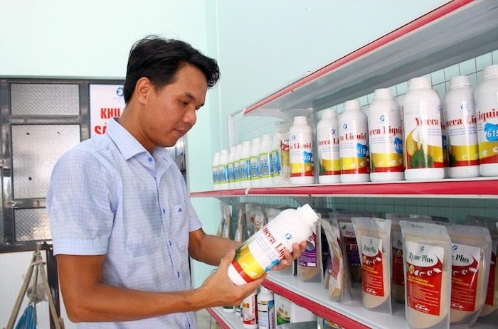 Anh Nguyễn Trung Tính, một trong những người trẻ khởi nghiệp tiêu biểu ở Đồng Tháp. Ảnh Lục Tùng.