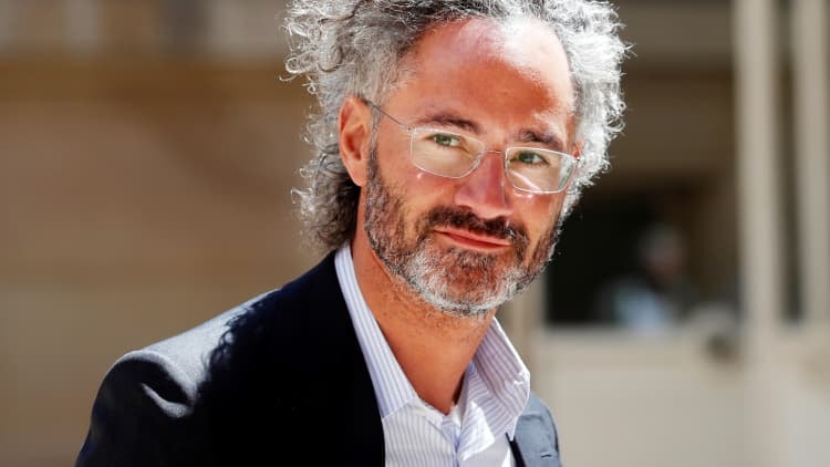 Alex Karp: Công nghệ của Palantir Technologies mang lại cho Mỹ một lợi thế quan trọng trong cuộc chiến ở Iran - Ảnh: CNBC