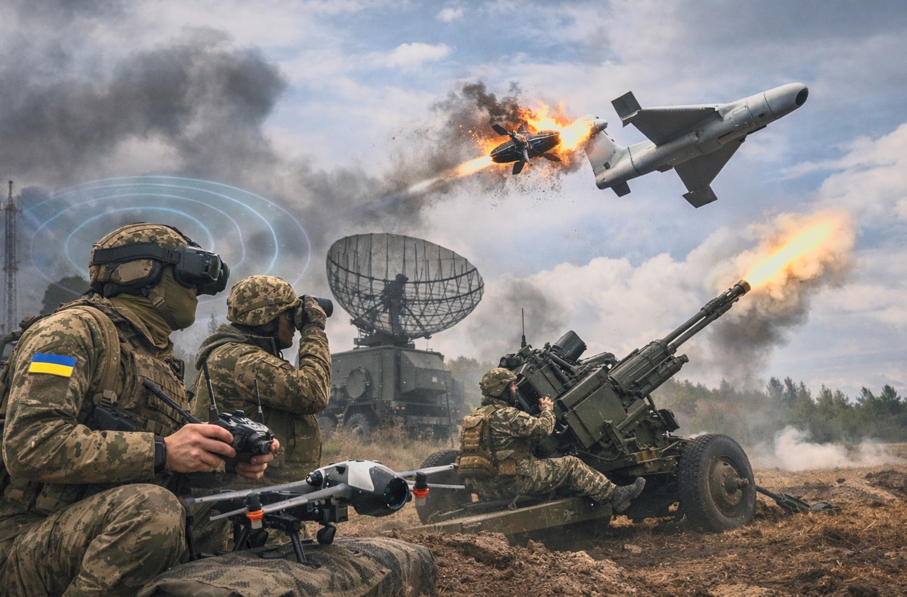 Ukraine có những bí quyết chống drone Nga nào để truyền lại cho Mỹ và Trung Đông? 