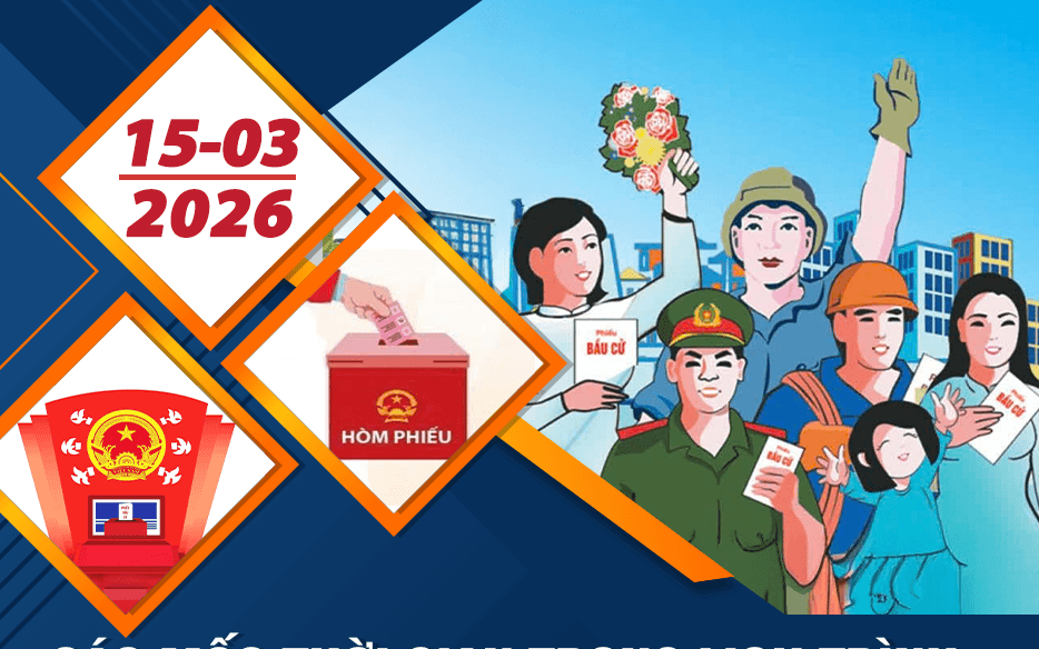 Các mốc thời gian BẦU CỬ ĐBQH khóa XVI, đại biểu HĐND các cấp nhiệm kỳ 2026-2031