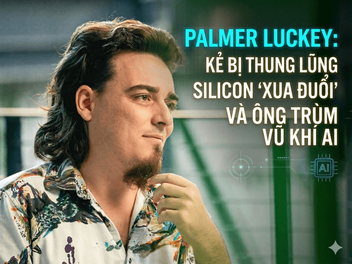 Palmer Luckey: Kẻ bị Thung lũng Silicon 'xua đuổi' và ông trùm vũ khí AI 