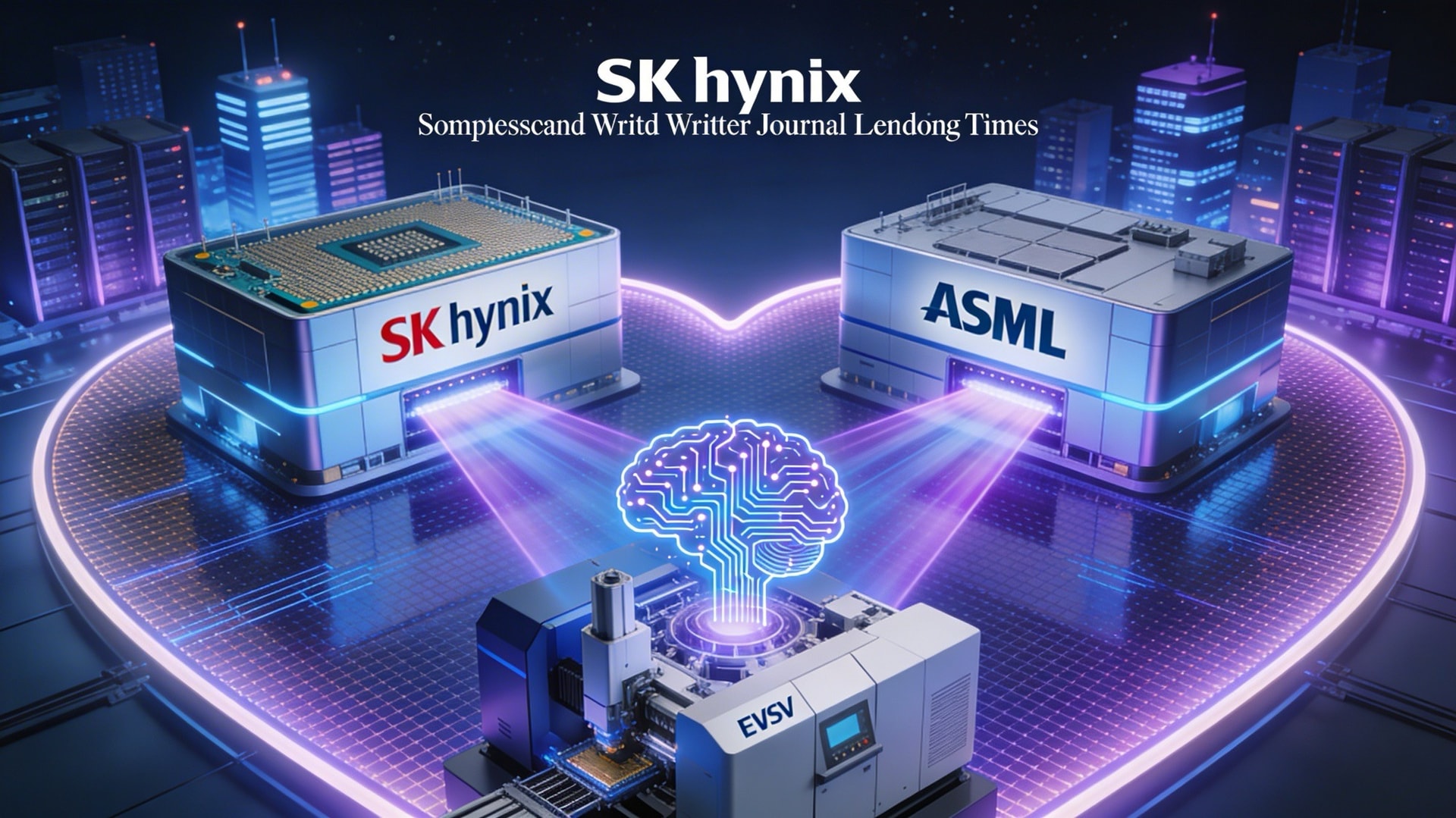 SK Hynix khóa chặt nguồn cung thiết bị quang khắc từ ASML 
