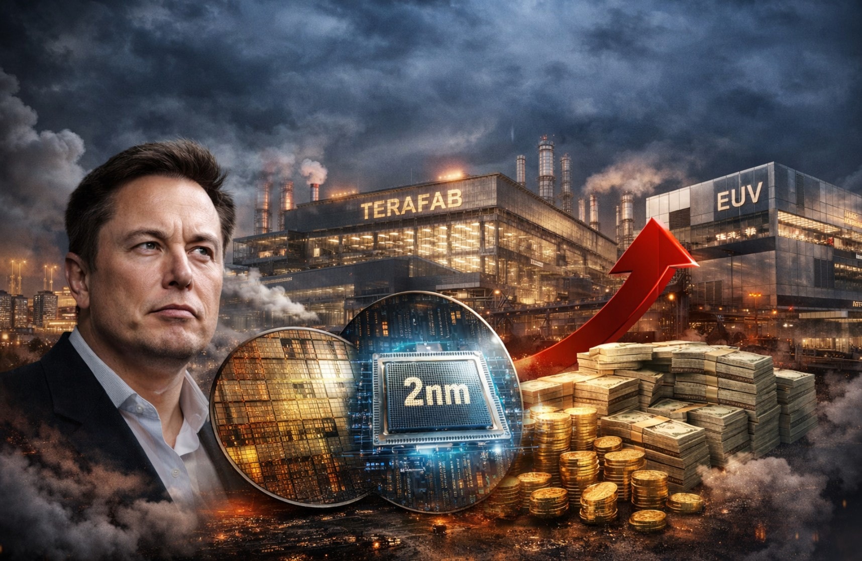 Terafab có thể ngốn 5.000 tỉ USD, Elon Musk khó đạt tham vọng làm chủ chip 2 nanomet