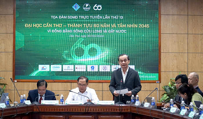 GS.TS. Nguyễn Thanh Phương, Bí thư Đảng ủy, Chủ tịch Hội đồng Trường ĐHCT - Ảnh: B.C.T