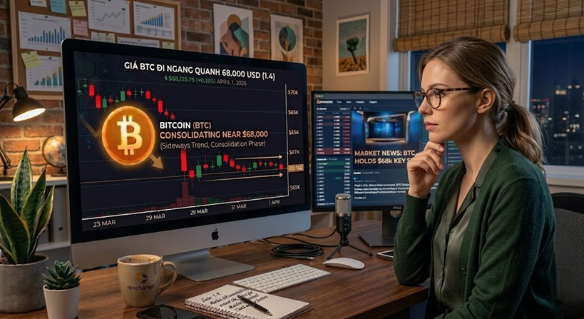 Giá Bitcoin hôm nay 1.4: Vượt 68.000 USD, tín hiệu từ Trung Đông khiến thị trường 'dậy sóng'?