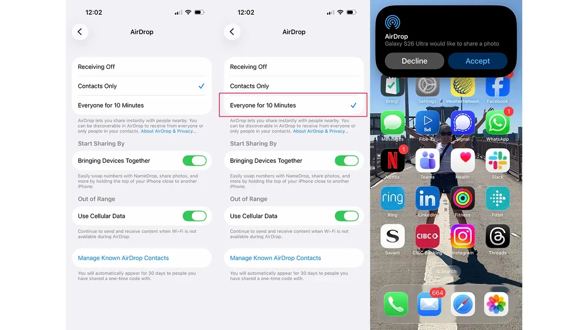 Apple toan tính gì để Pixel 10, Galaxy S26, Find X9 giao tiếp với AirDrop (1)