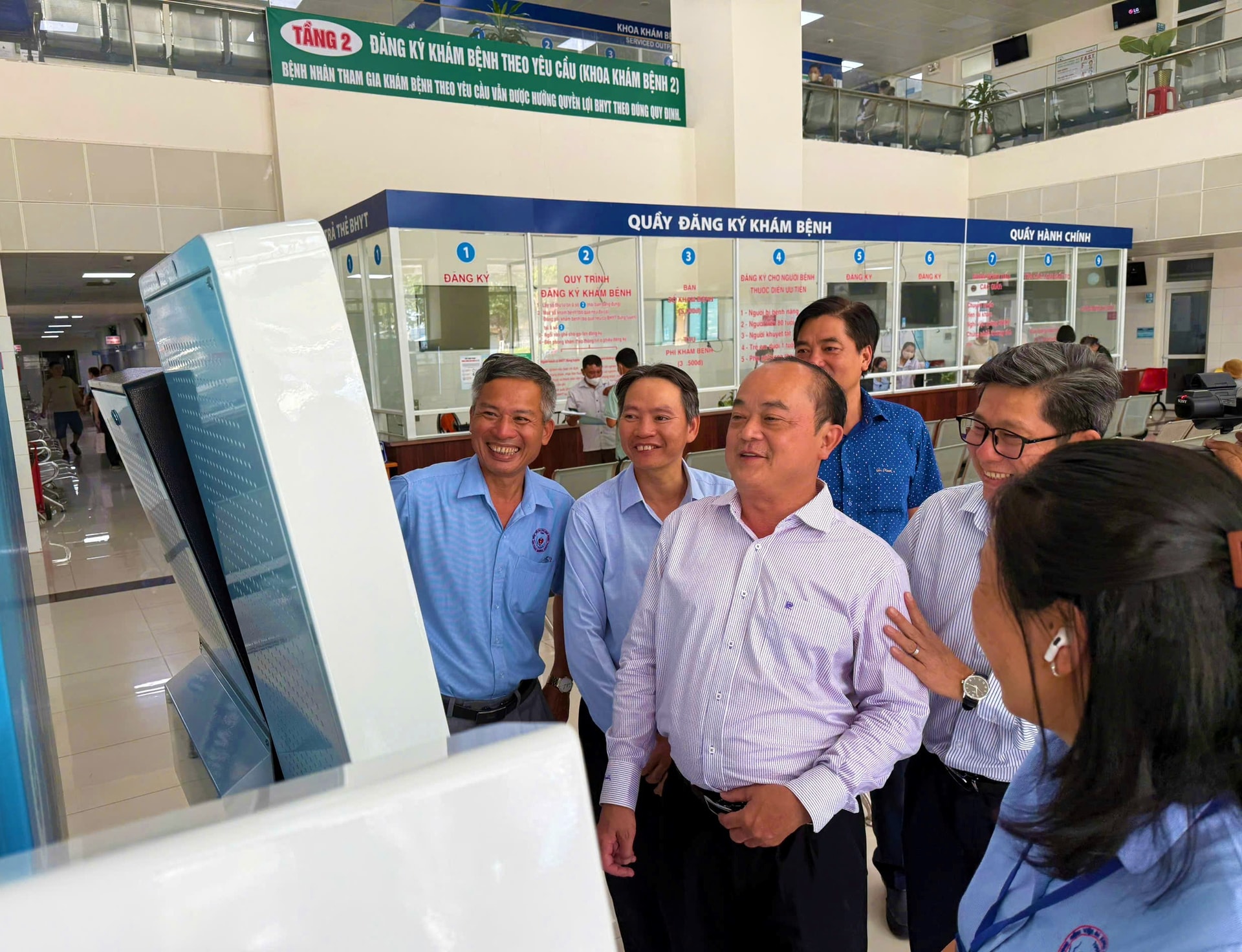 Lãnh đạo Sở KH-CN tỉnh Đồng Nai kiểm tra việc triển khai bệnh án điện tử tại Bệnh viện đa khoa tỉnh Đồng Nai