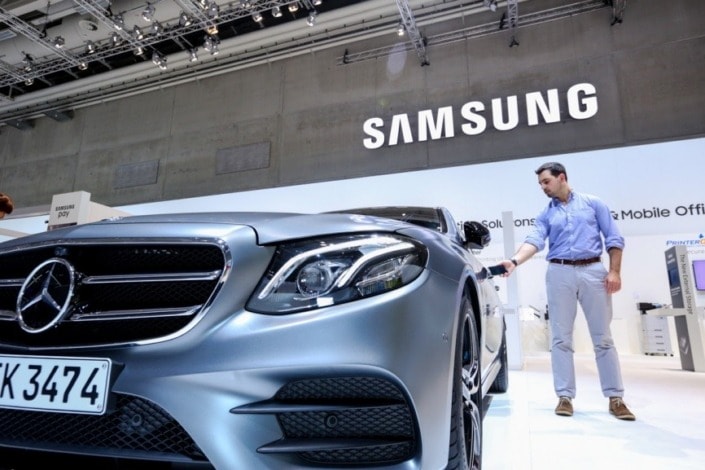 Samsung cung cấp pin xe điện cho hãng Mercedes-Benz 