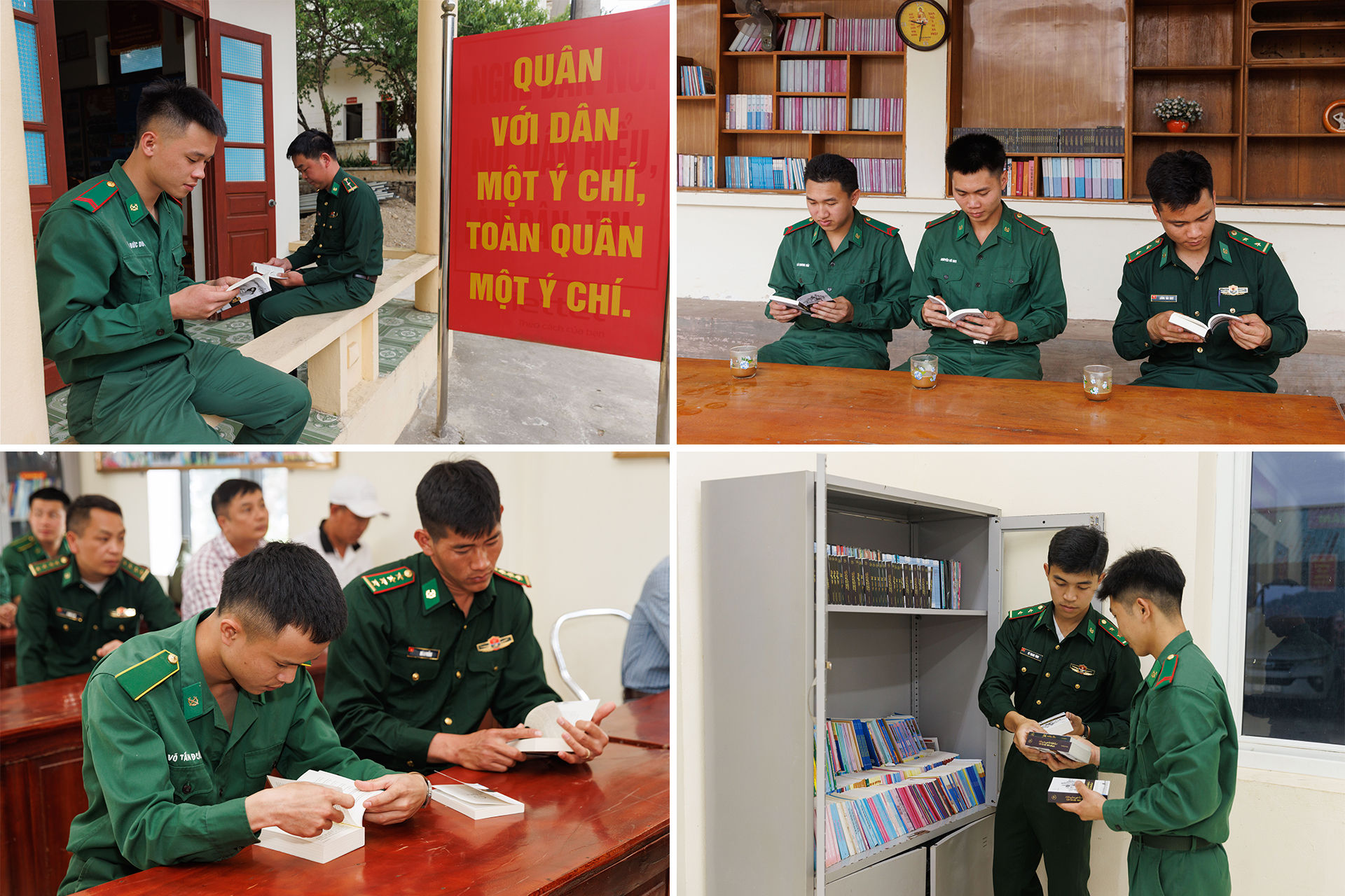 15. Những cuốn sách quý sẽ tiếp thêm động lực cho chiến sĩ Đồn Biên phòng