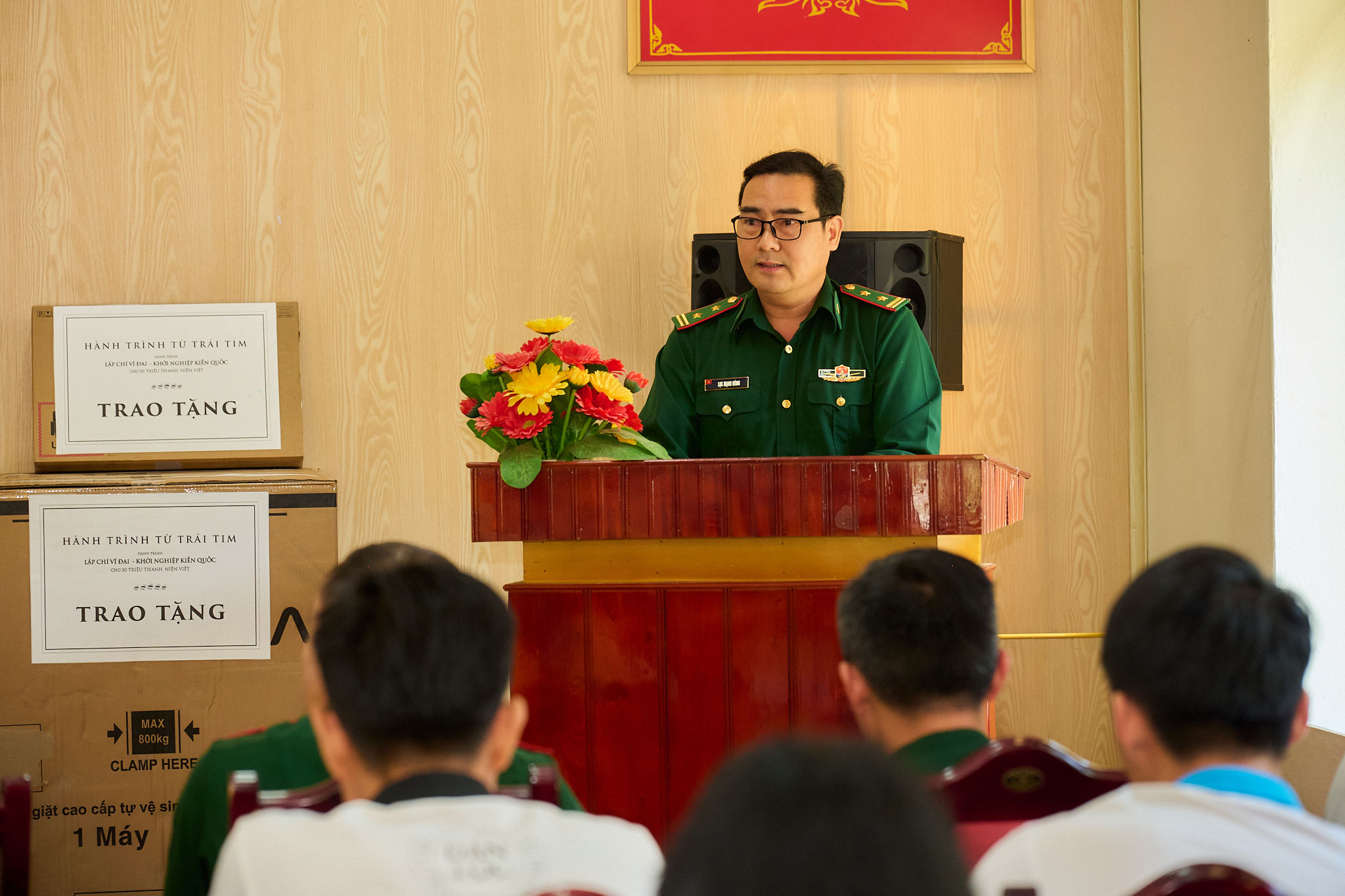 17. Trung tá Lục Mạnh Hùng - Chính trị viên Đồn Biên phòng Pha Long
