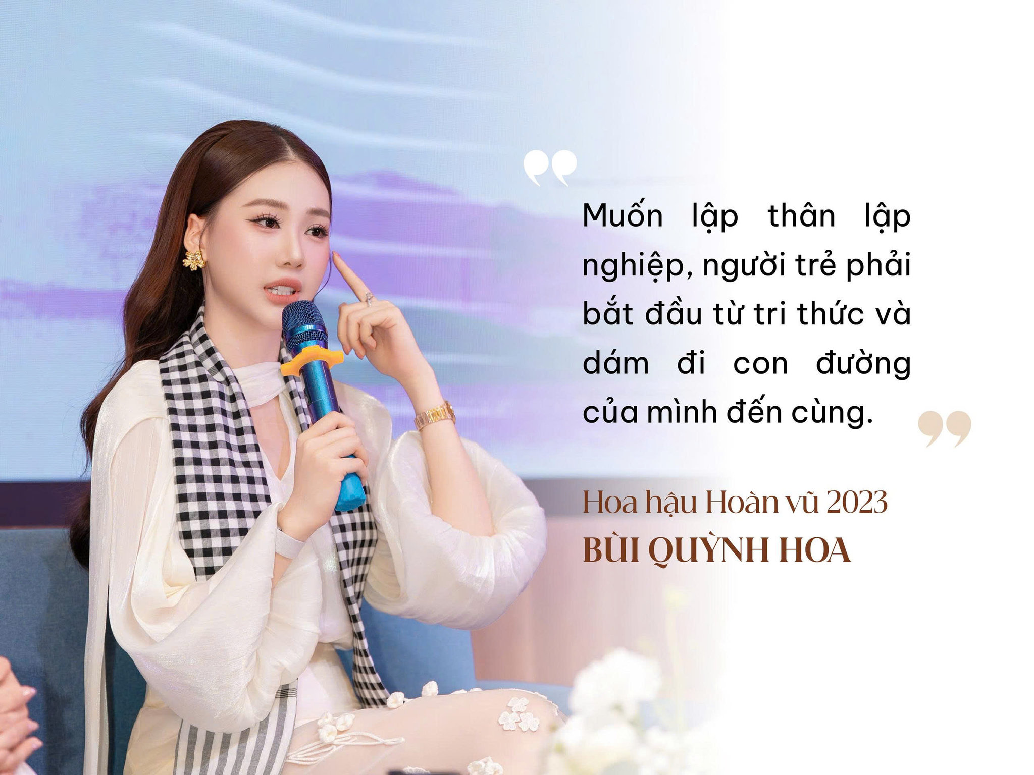Hình 8 - Hoa hậu Bùi Quỳnh Hoa