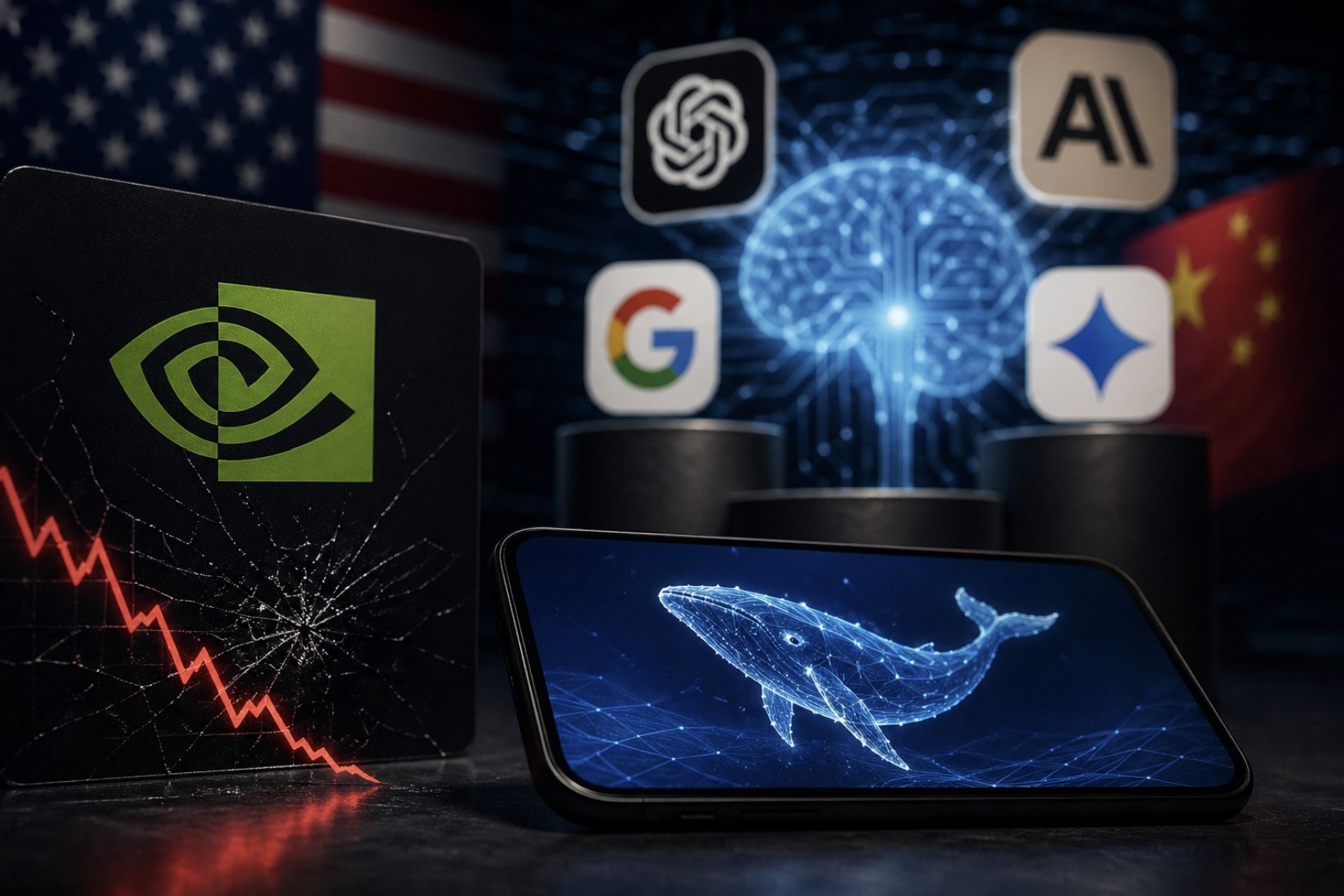 DeepSeek V4 không tạo cú sốc với Nvidia như R1, xếp sau nhiều mô hình AI Mỹ