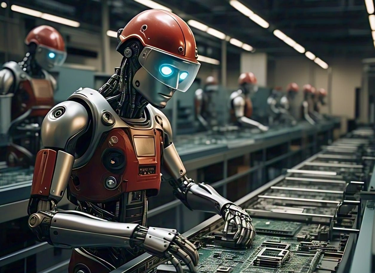 Tập đoàn Foxconn sản xuất robot hình người tại Bắc Ninh 