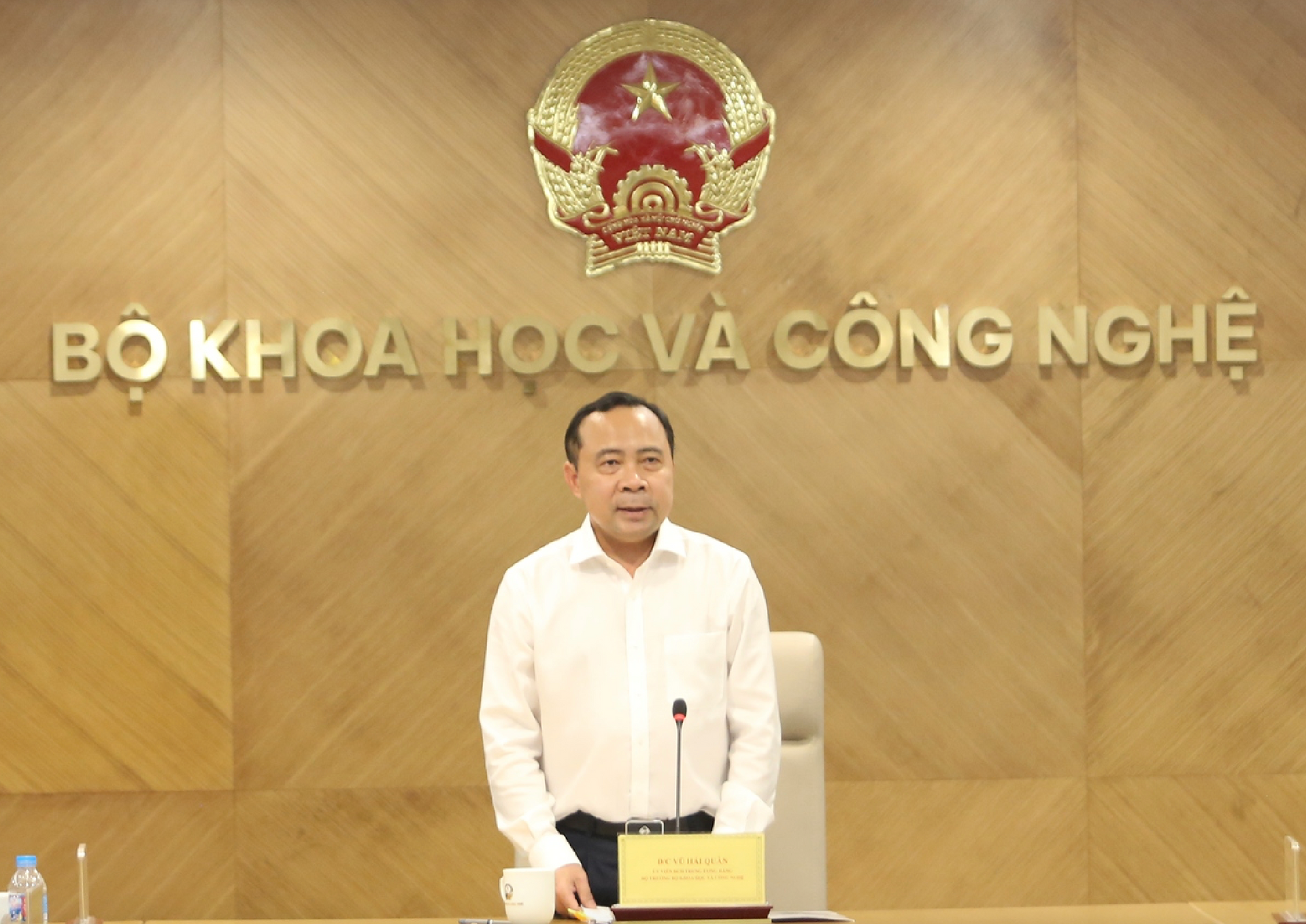 Bộ trưởng Bộ KH&CN Vũ Hải Quân
