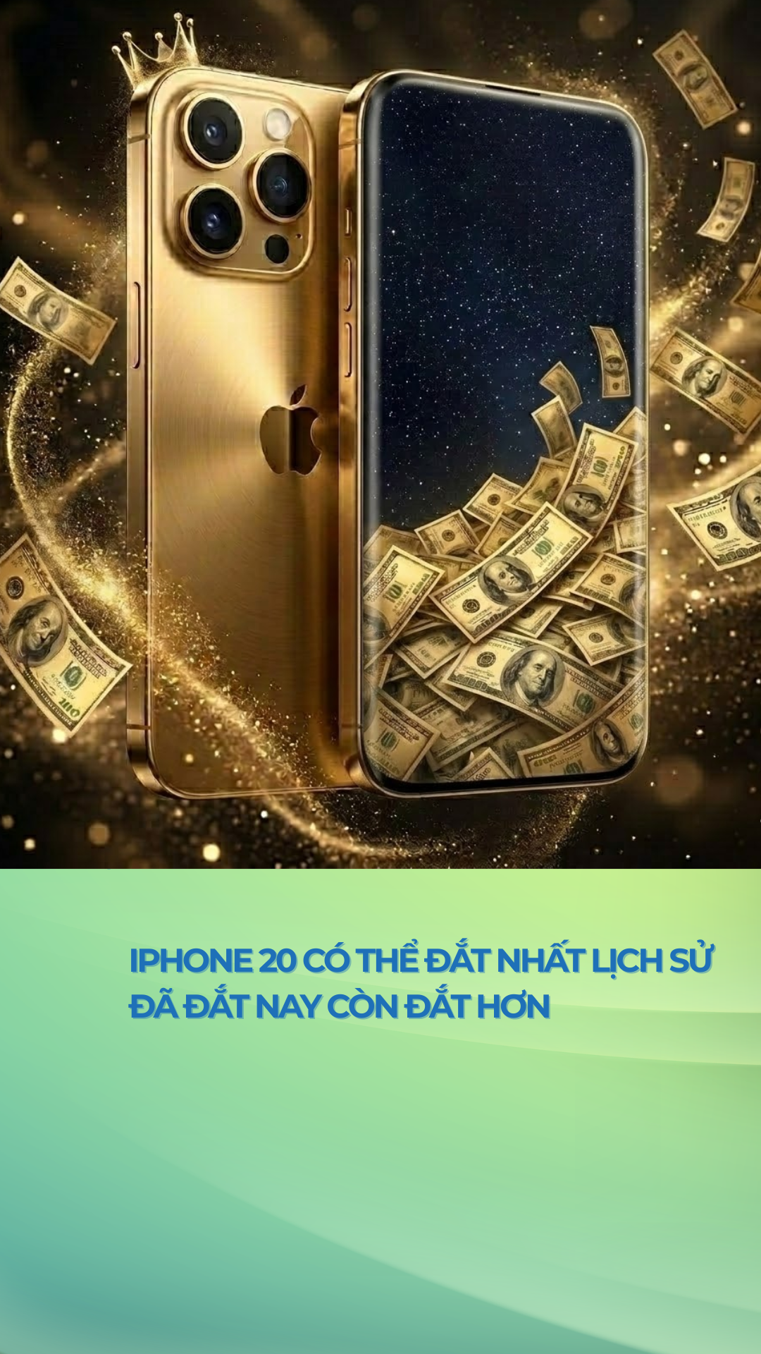 iPhone 20 sẽ đắt nhất lịch sử, đã đắt nay còn đắt hơn! 