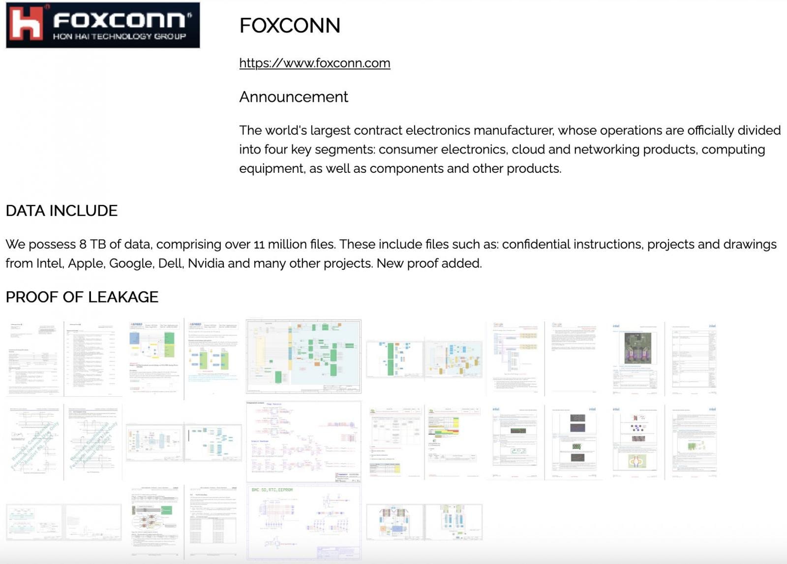 Nitrogen hack Foxconn, dọa tung dữ liệu Apple và Nvidia
