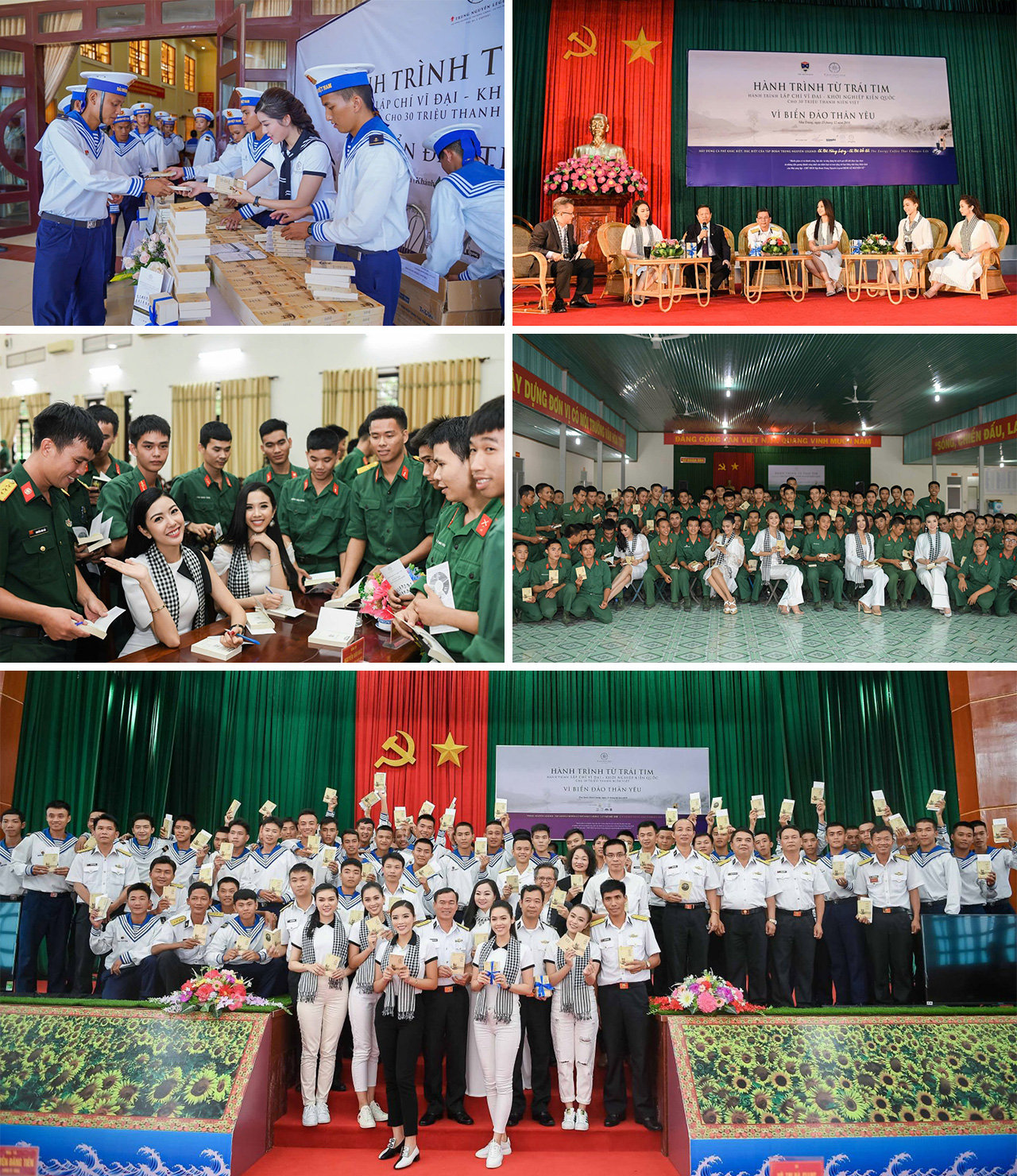 Hình 8 - Được sự đồng hành, ủng hộ và tạo điều kiện của Bộ Quốc Phòng, Hành trình Từ Trái Tim đã tổ chức