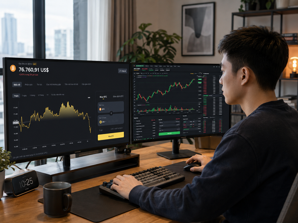 Giá Bitcoin hôm nay 26/5: Chứng khoán toàn cầu hồi phục, BTC có sắp bứt phá? 