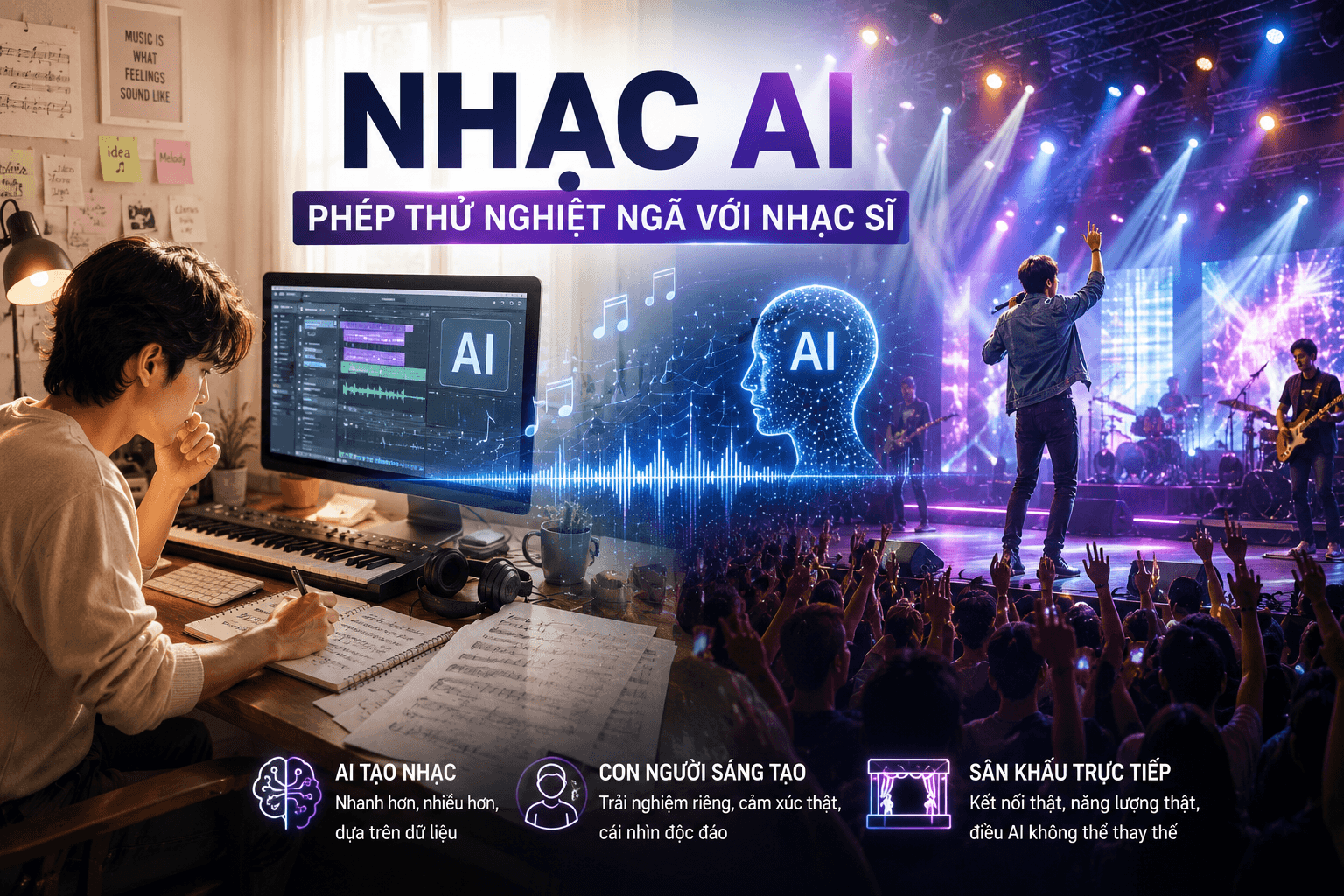 Nhạc AI đặt nhạc sĩ trước phép thử nghiệt ngã? 