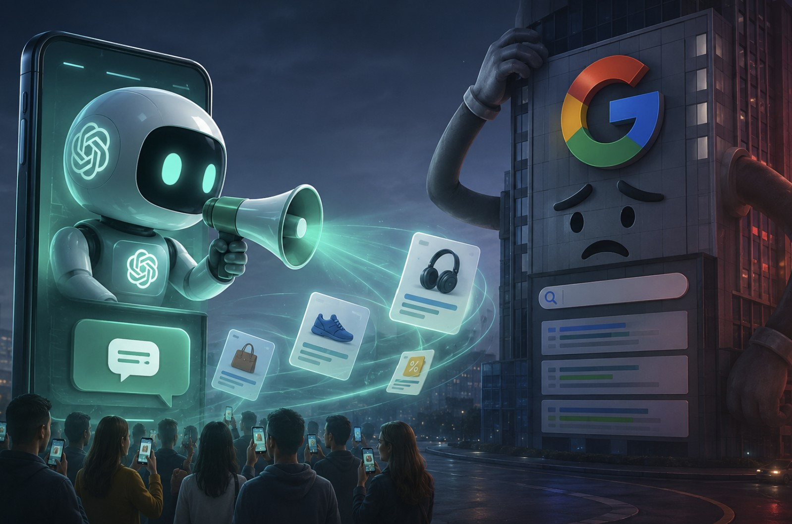 OpenAI biến ChatGPT thành cỗ máy quảng cáo kiểu mới, Google phải dè chừng 