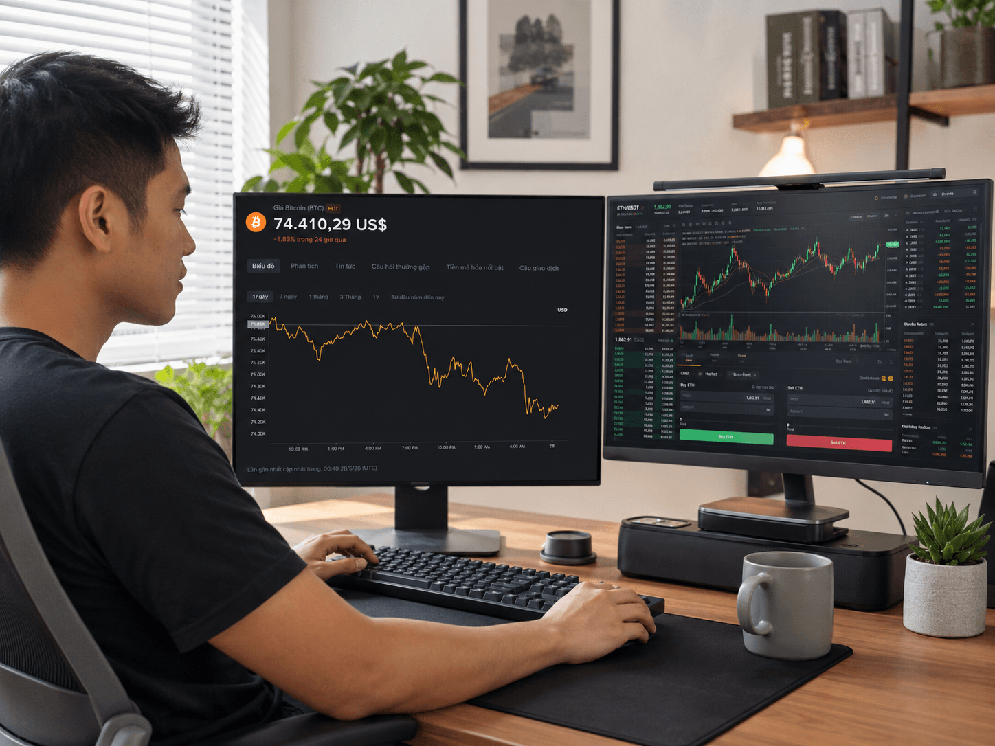 Giá Bitcoin hôm nay 28/5: Mất mốc 75.000 USD dù chứng khoán Mỹ lập đỉnh mới 