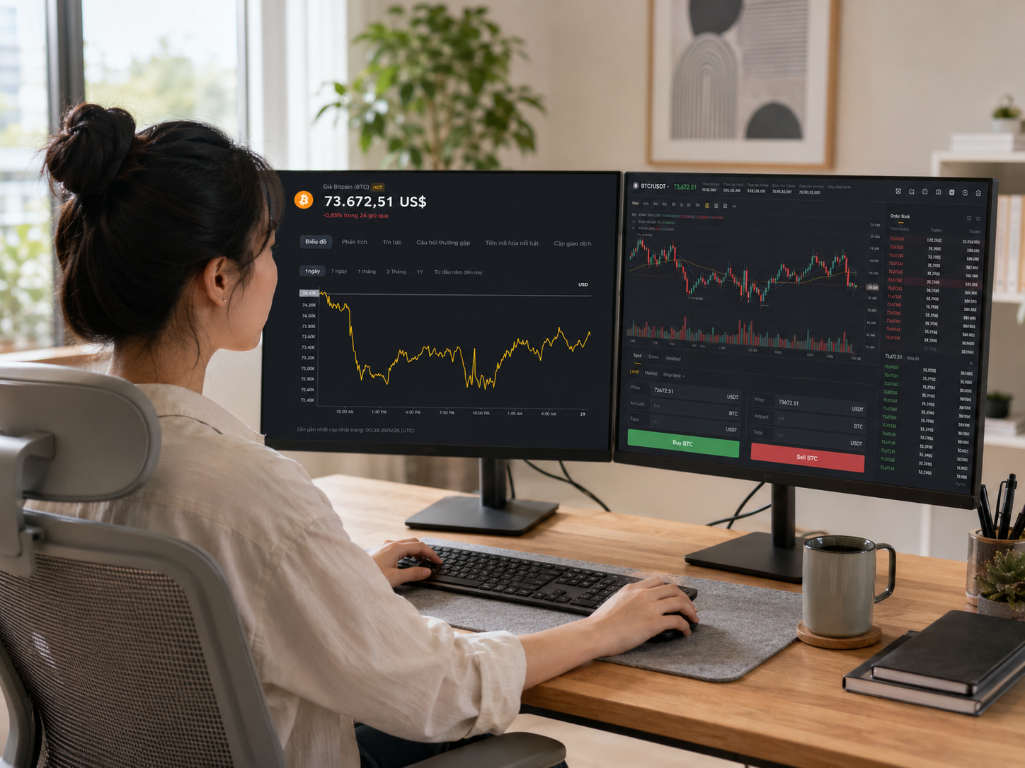 Giá Bitcoin hôm nay 29/5: Mất mốc 74.000 USD, thị trường crypto có sắp bước vào nhịp giảm mới? 