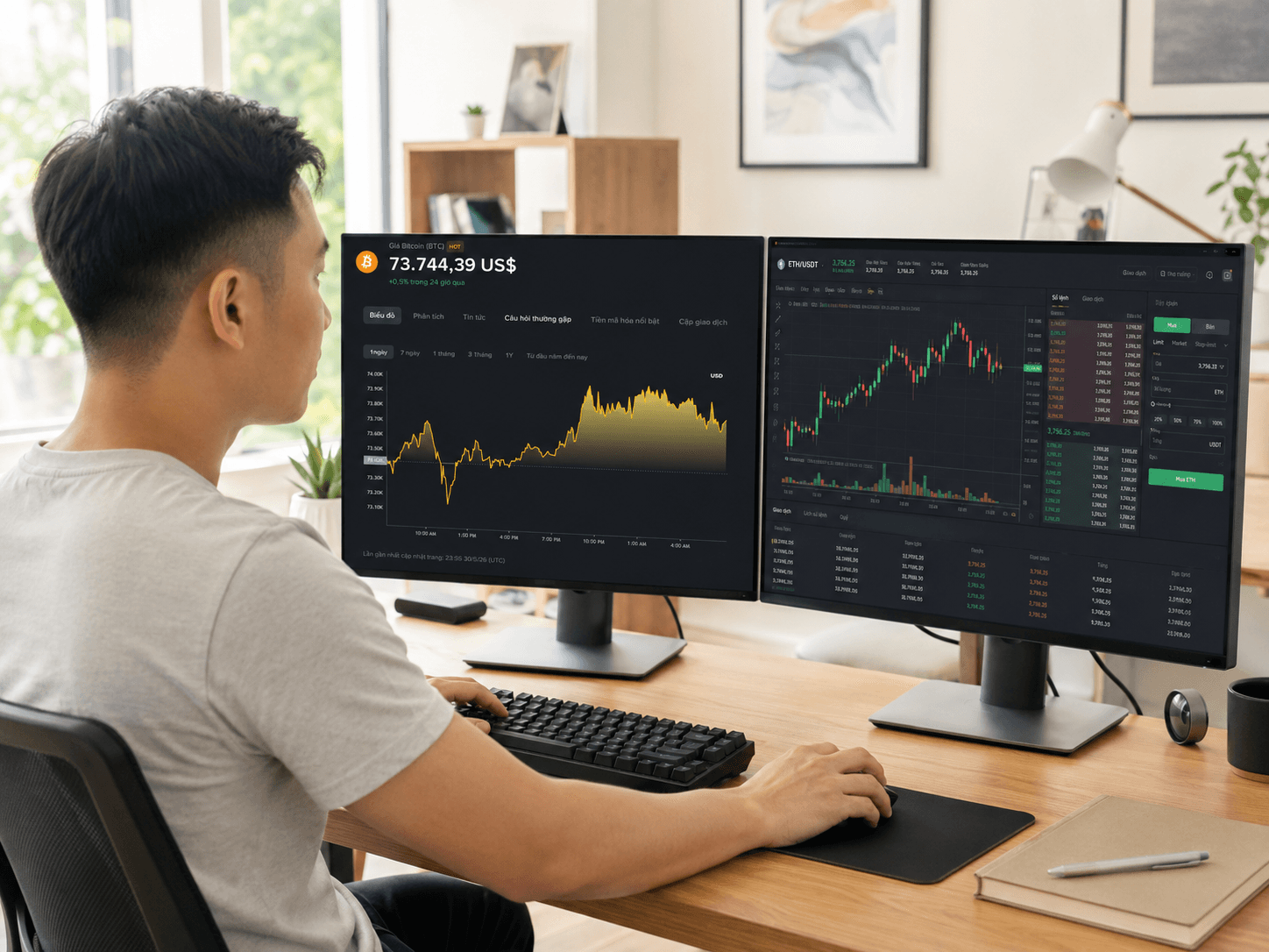 Giá Bitcoin hôm nay 31/5: Chưa thể lấy lại 74.000 USD, tín hiệu đáng lo cho thị trường crypto? 