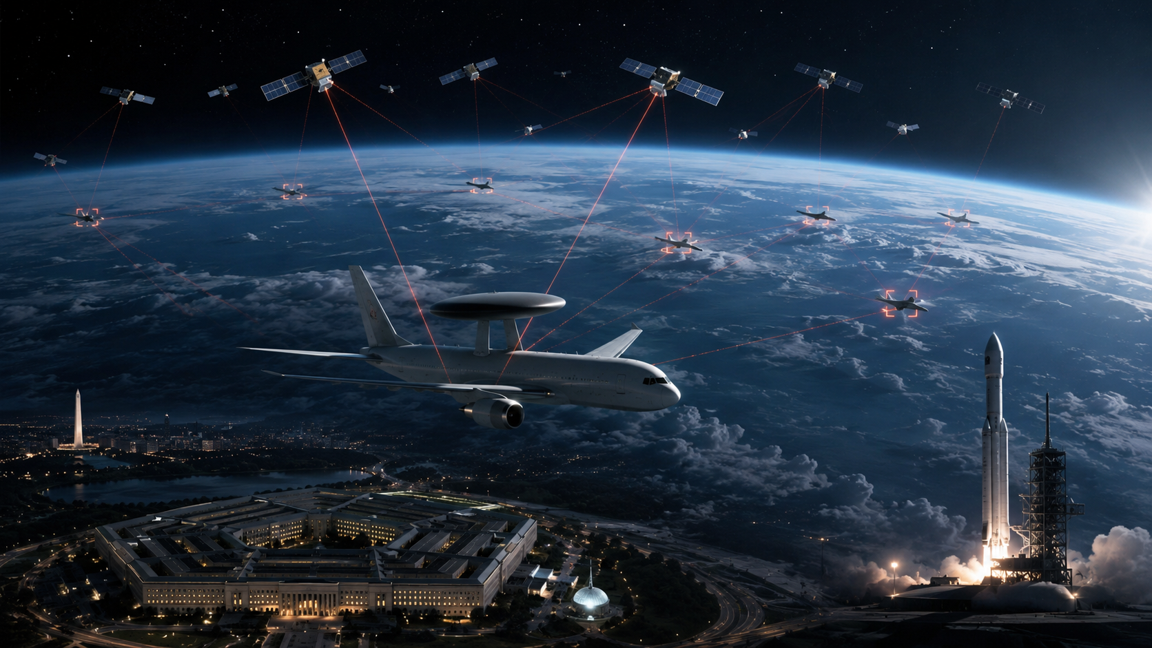 Lầu Năm Góc cần SpaceX theo dõi máy bay từ quỹ đạo, vì sao? 