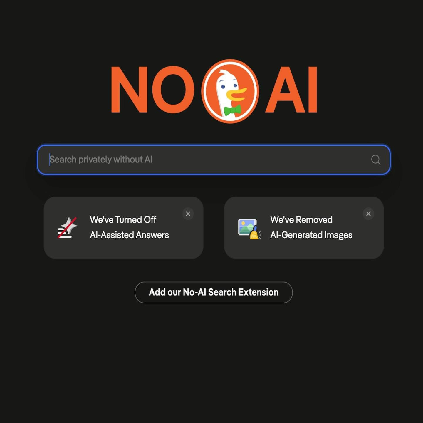 DuckDuckGo gây chú ý với công cụ tìm kiếm 'No AI': Khi người dùng bắt đầu tìm cách tẩy chay trí tuệ nhân tạo 
