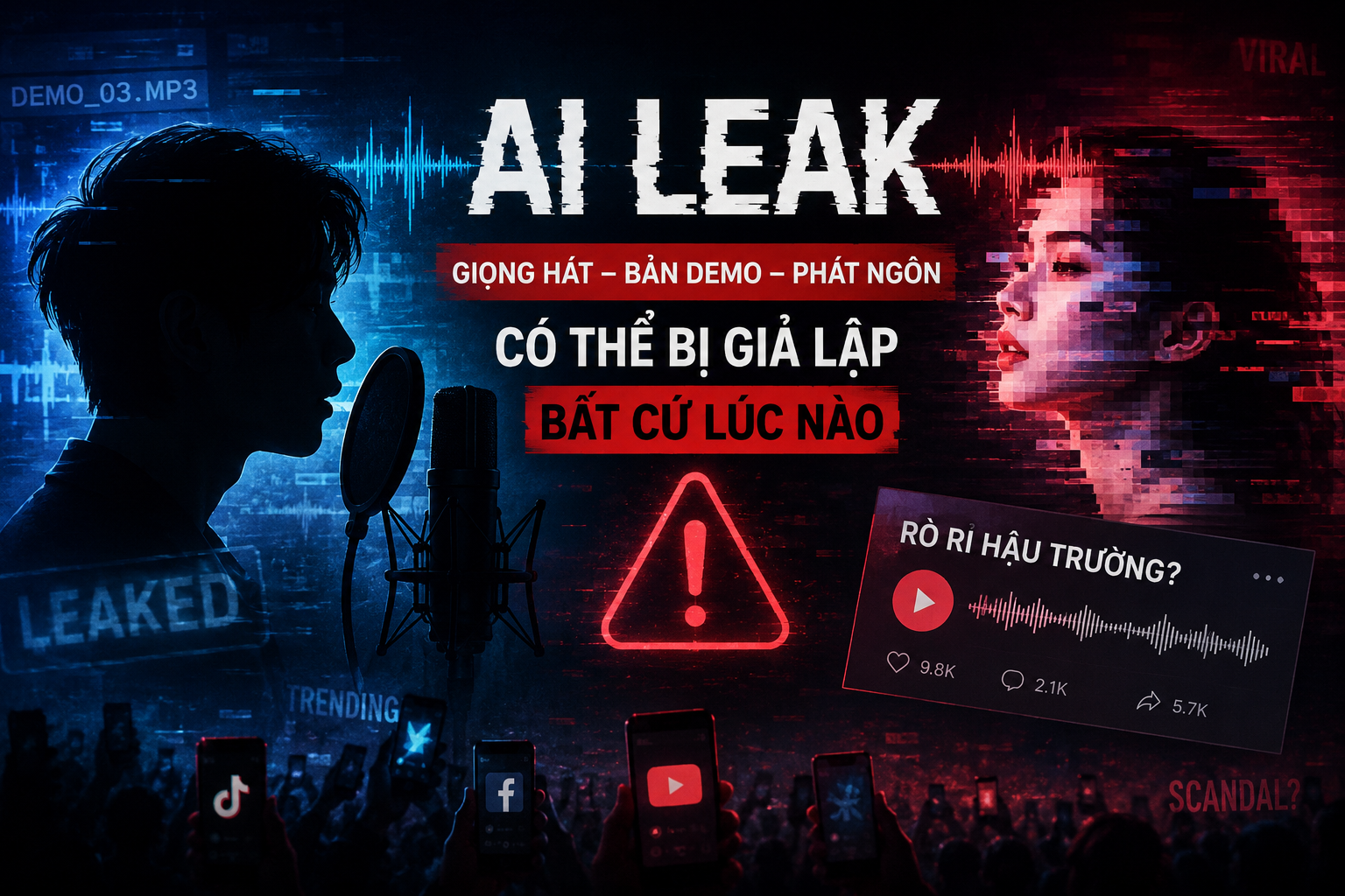 AI leak: Chiêu lừa mới có thể 'đánh úp' showbiz Việt 