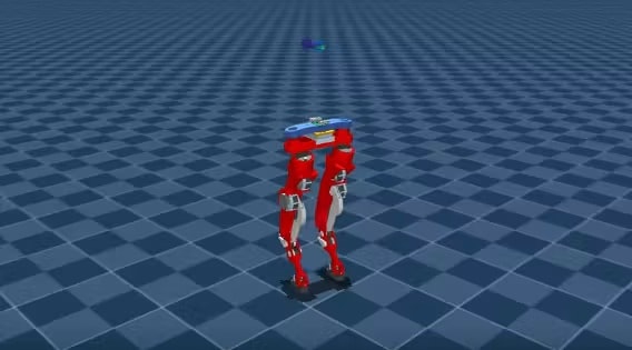 Phiên bản đầu tiên của robot hình người LeRobot Humanoid hiện mới tập trung vào phần thân dưới
