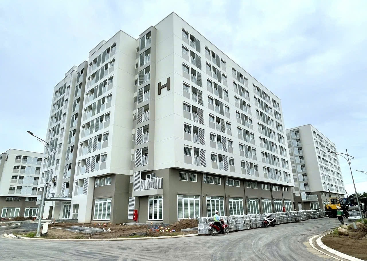 Khu nhà ở xã hội Nam Long. Ảnh: H.B