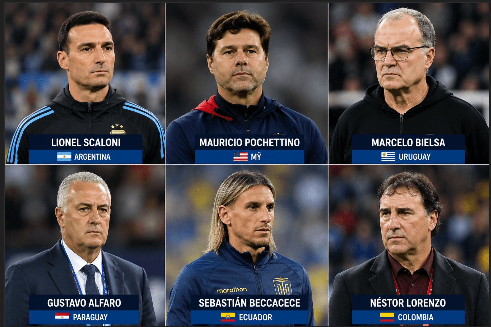 Kỷ lục World Cup 2026: 6 HLV Argentina dẫn dắt 6 đội tuyển 