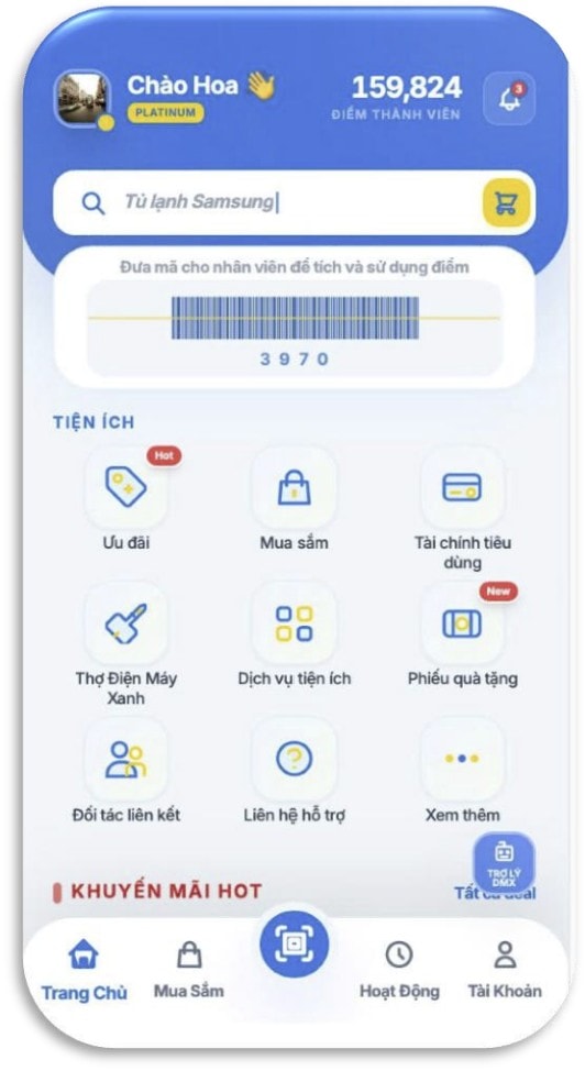 super app siêu ứng dụng điện máy xanh-1