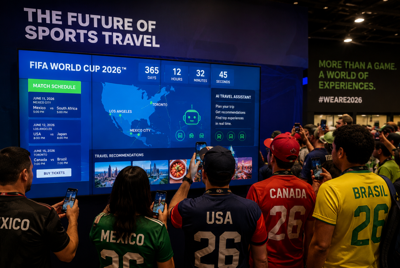 Bước ngoặt kỹ thuật số tiếp sức 'cơn sốt' du lịch thể thao mùa World Cup 2026 