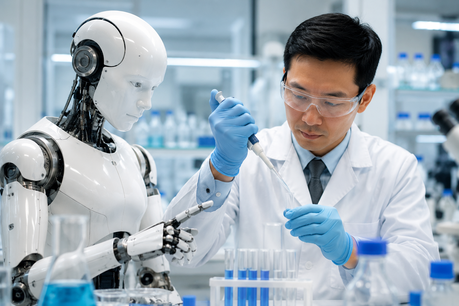 AI đã tham gia vào nhiều nghiên cứu y sinh, vật liệu mới và khoa học cơ bản.