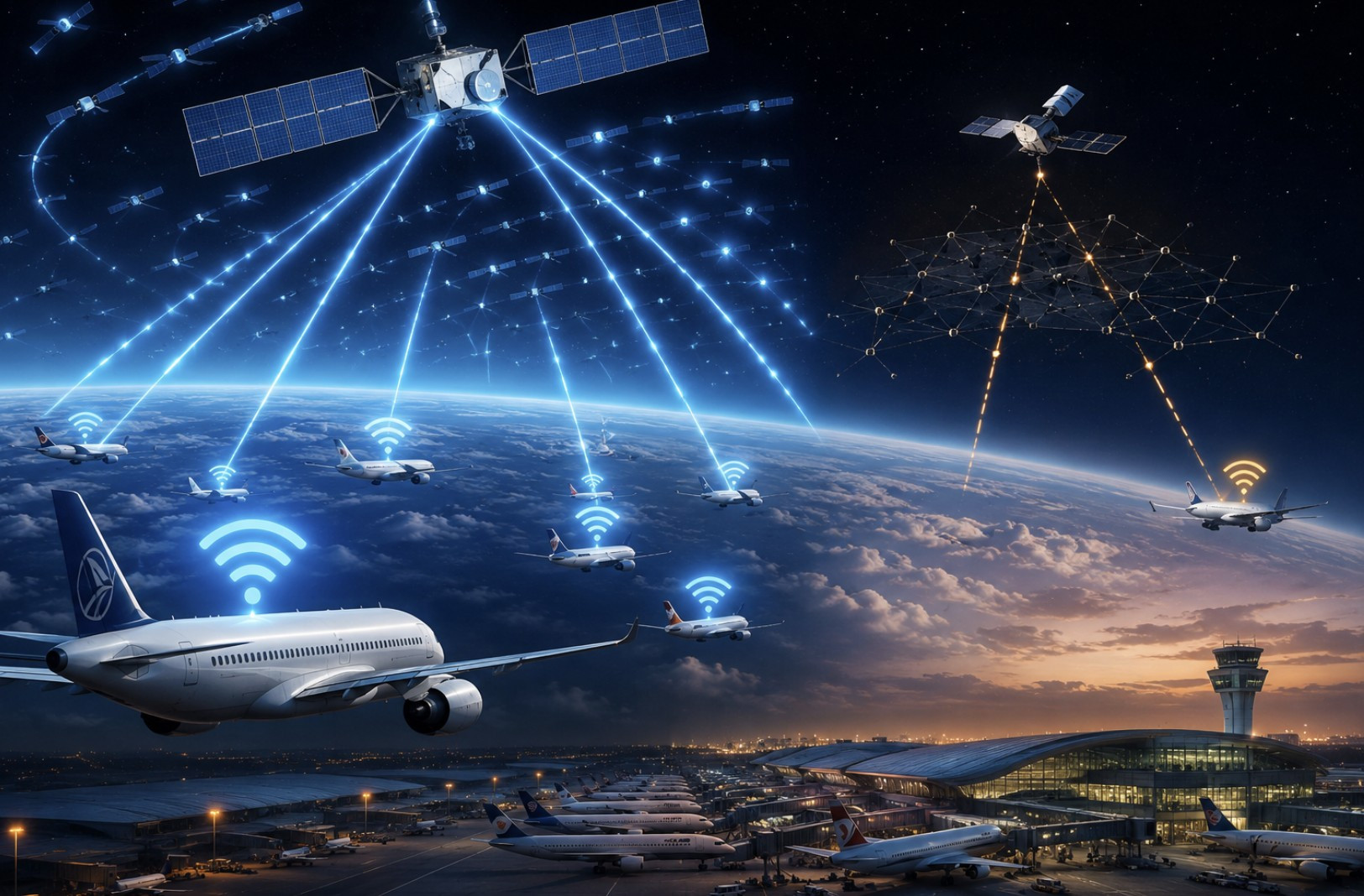 Starlink bỏ xa Amazon khi các hãng hàng không đua nâng cấp Wi-Fi trên máy bay 