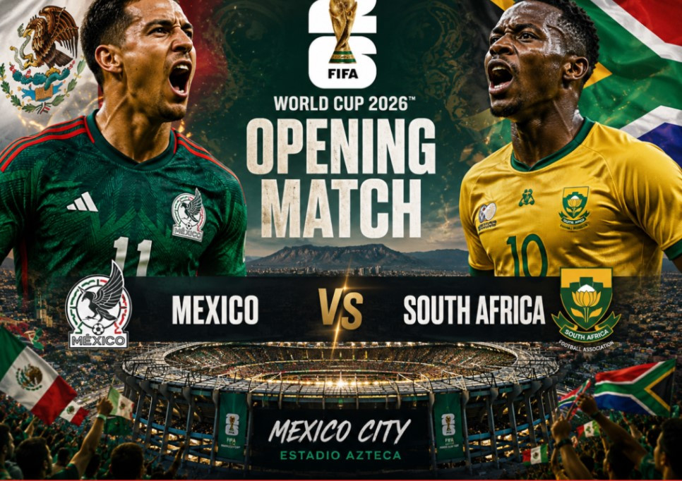 Mexico - Nam Phi: Trận khai mạc của áp lực và lời nguyền 