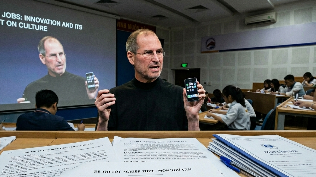 Câu hỏi 'Steve Jobs Việt Nam' trong đề thi Ngữ văn gây tranh luận vì tính công bằng 
